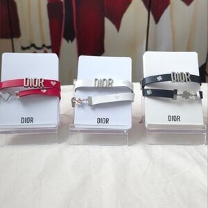 Dior Leather Wrap Bracelet (Buyer's Choice)